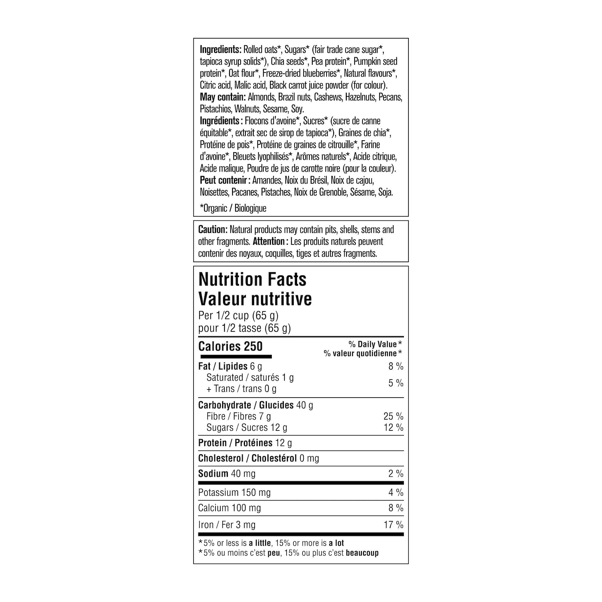 Prana Overnight Protein 高蛋白奇亞籽隔夜燕麥 (780g x 2包) 產品圖片 3