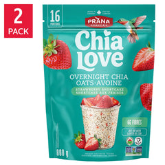 Prana 有機隔夜奇亞籽燕麥 (800g x 2包)｜3款口味 Strawberry Shortcake 產品圖片 1