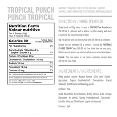 Isopure Clear Protein 清爽透明乳清蛋白粉 熱帶水果味 (1.25kg) 產品圖片 3
