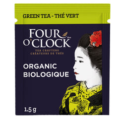 Four O'Clock 有機綠茶 茶包裝 (60包／90g) 產品圖片 2