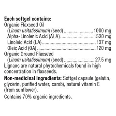 Webber Naturals 亞麻籽油 1000mg 軟膠囊 (210粒 x 2樽) 產品圖片 3
