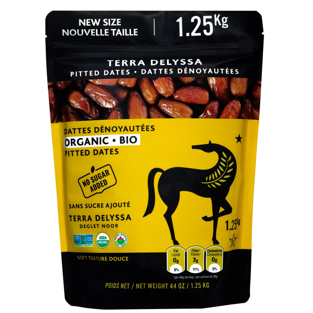 Terra Delyssa 有機 Deglet Noor 無核椰棗 無添加糖 (1.25kg) 產品圖片 1