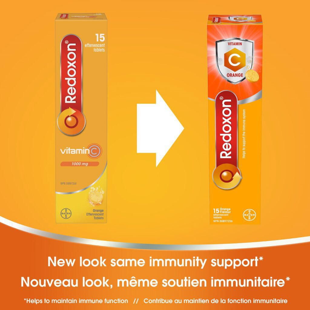 Redoxon 維他命C 1000mg 橙味發泡片 (15片) 產品圖片 3