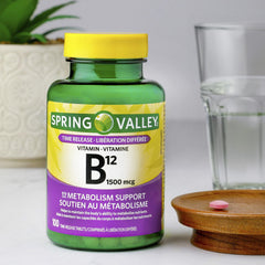 Spring Valley 維他命B12 1500mcg 緩釋片 (100片) 產品圖片 4