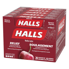 Halls 櫻桃味潤喉糖 (9粒 x 20包) 產品圖片 1