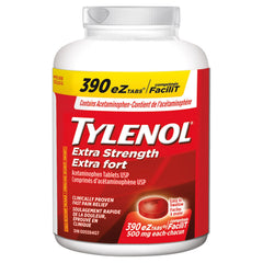 Tylenol 特強撲熱息痛 500mg eZtabs 止痛退燒片 (390片) 產品圖片 1