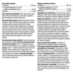 Super Sleep 超級安睡配方 (90粒 咀嚼片) | 海外代購