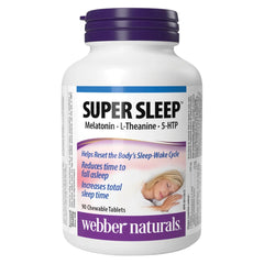 Super Sleep 超級安睡配方 (90粒 咀嚼片) | 海外代購