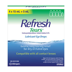 Refresh Tears 乾眼潤滑滴眼液 (15mL x 4樽 + 5mL) 產品圖片 1