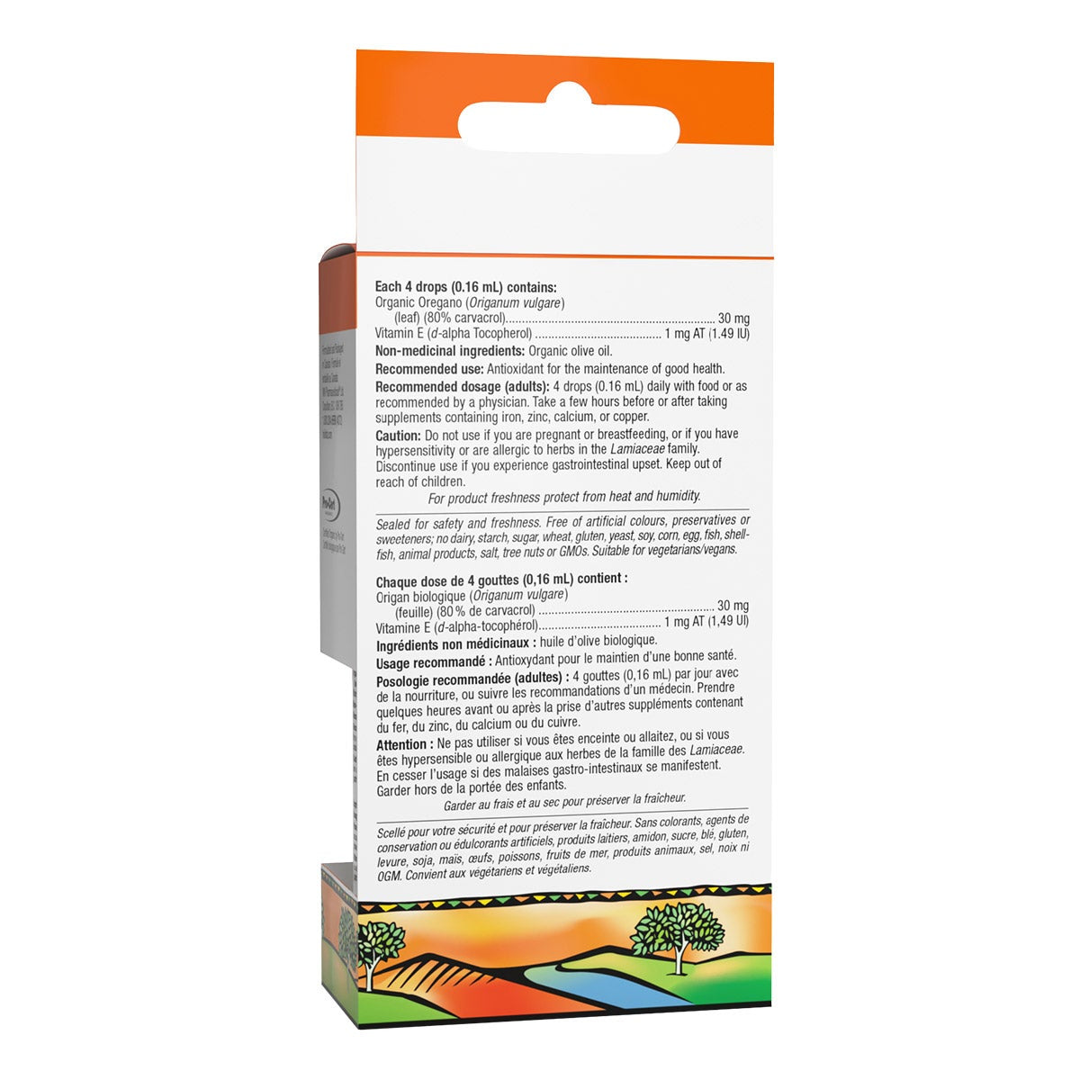 Holista 特強有機奧勒岡油 80% 香芹酚滴劑 (25ml x 2支) 產品圖片 2