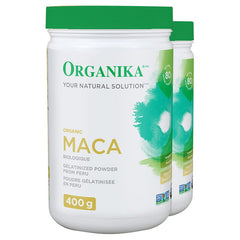 Organika 有機糊化瑪卡粉 無麩質非基因改造 (400g x 2樽) 產品圖片 1