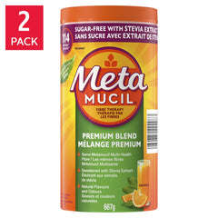 Metamucil Premium Blend 甜菊糖纖維粉 (114份 x 2罐) 產品圖片 1