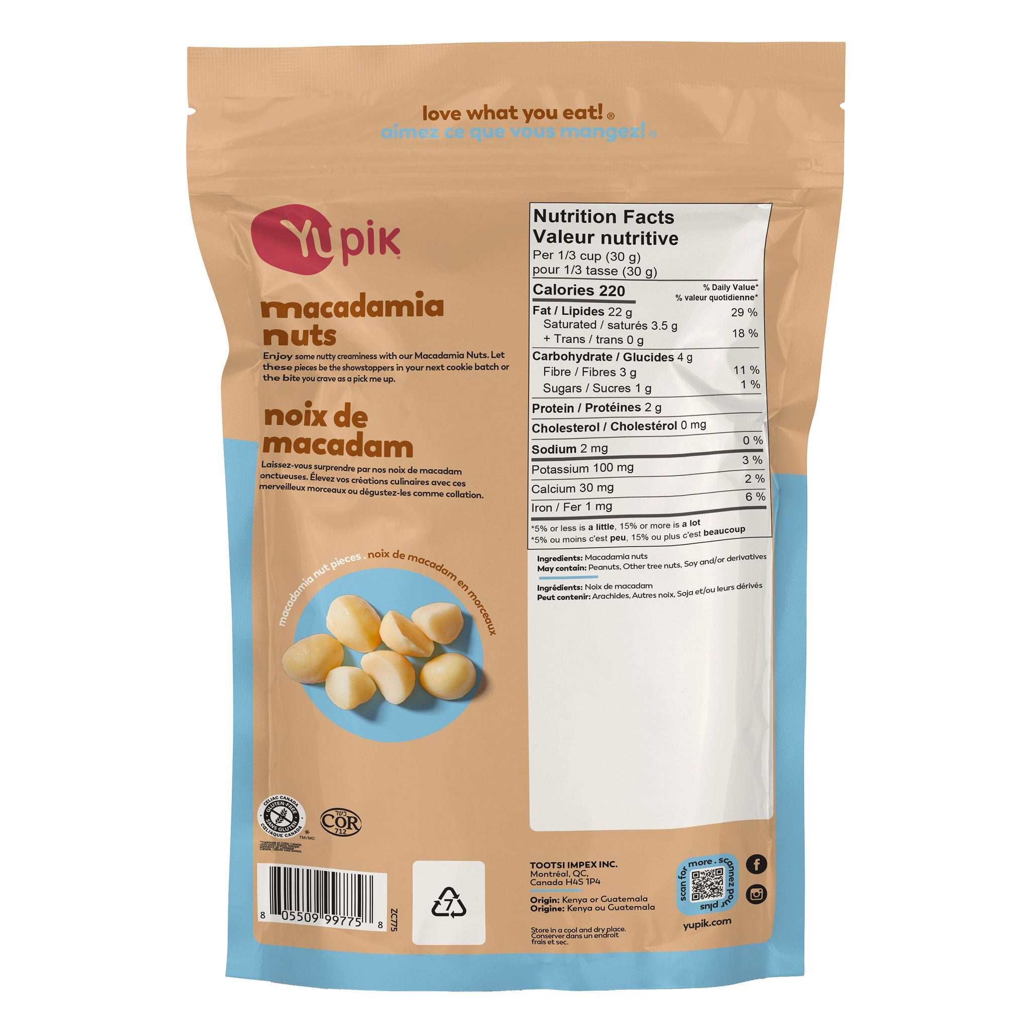 Yupik 夏威夷果仁 (1kg) 產品圖片2