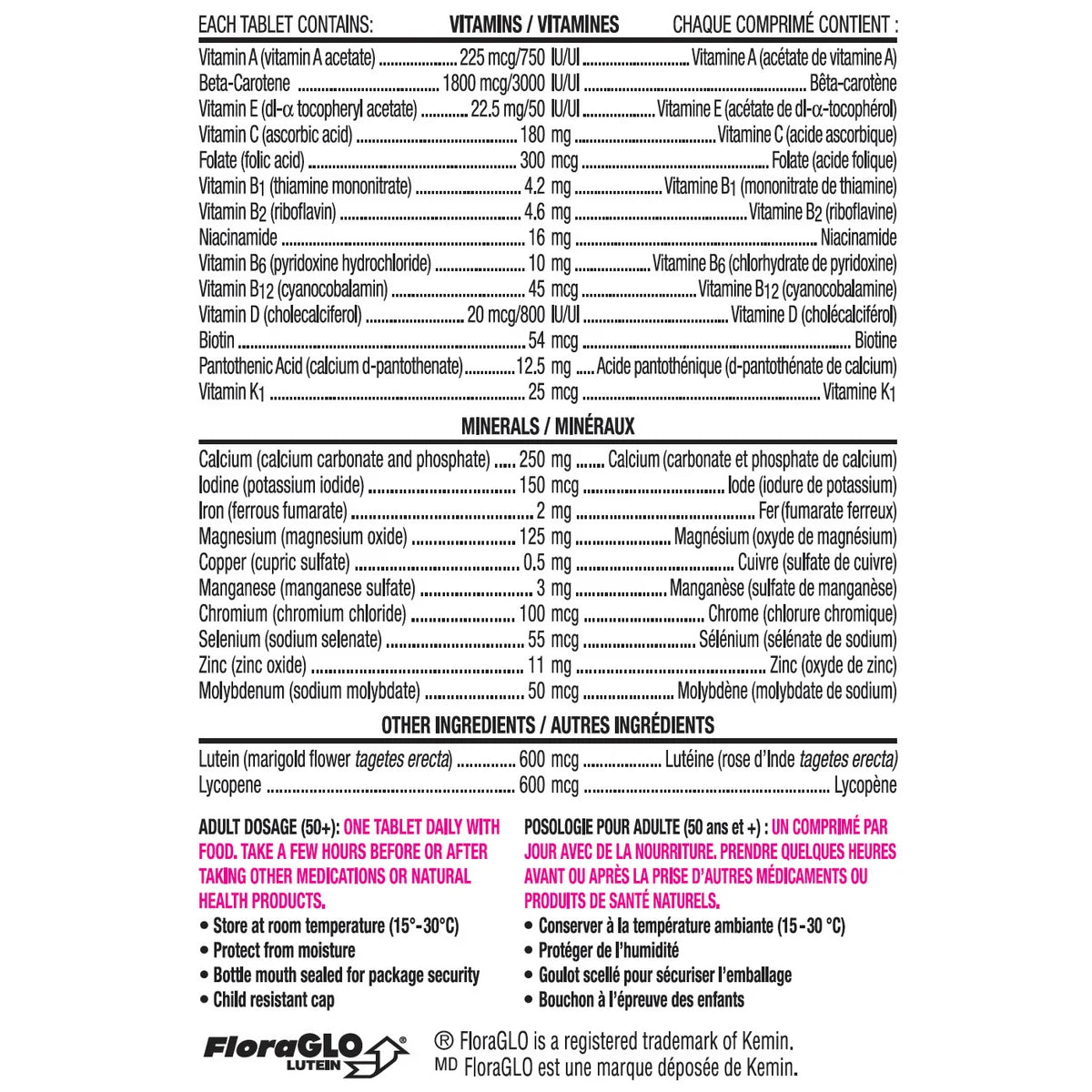 Centrum 善存 男士 50+ 全效多種維他命及礦物質 (250粒) - canadahk