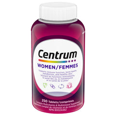 Centrum 善存 女士全效多種維他命及礦物質補充劑 (250粒大容量裝) - canadahk