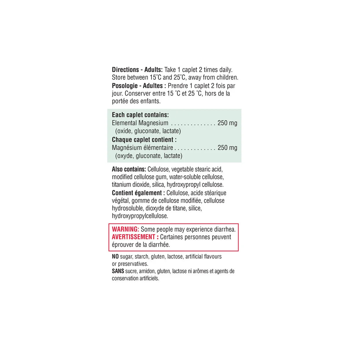 Jamieson 特強鎂片 250mg (高效複合配方) 300粒 (150粒 x 2樽) - canadahk