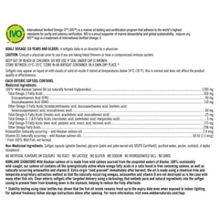 100% 野生阿拉斯加三文魚油 (整魚萃取) 1200mg (320粒 軟膠囊) | 海外代購