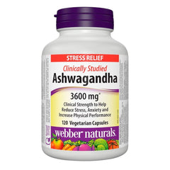 有機南非醉茄 (印度人參) 3600mg 特強配方 (240粒 超值套裝) | 海外代購