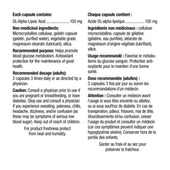 α-硫辛酸 (Alpha Lipoic Acid) 100mg (180粒 超值套裝) | 海外代購