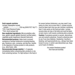 特強乳糖酶酵素 250mg 2瓶裝 | 海外代購